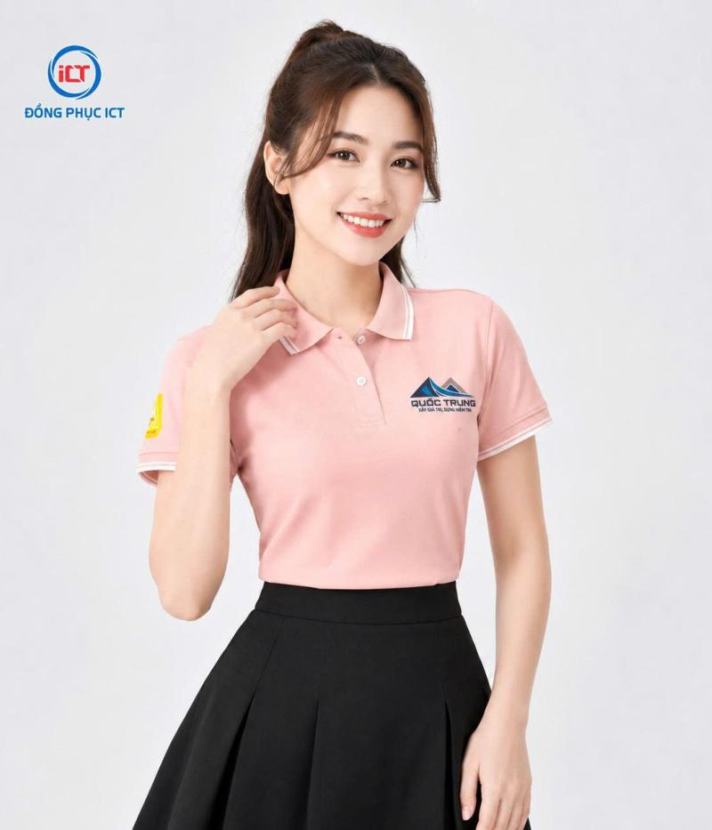 Mẫu đồng phục Công Ty Xây Dựng Quốc Trung