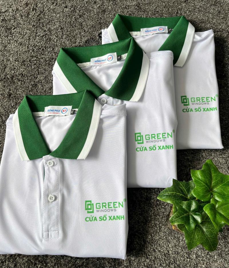 MẪU ĐỒNG PHỤC CỬA SỔ XANH – CHUẨN NHẬN DIỆN, TĂNG UY TÍN 