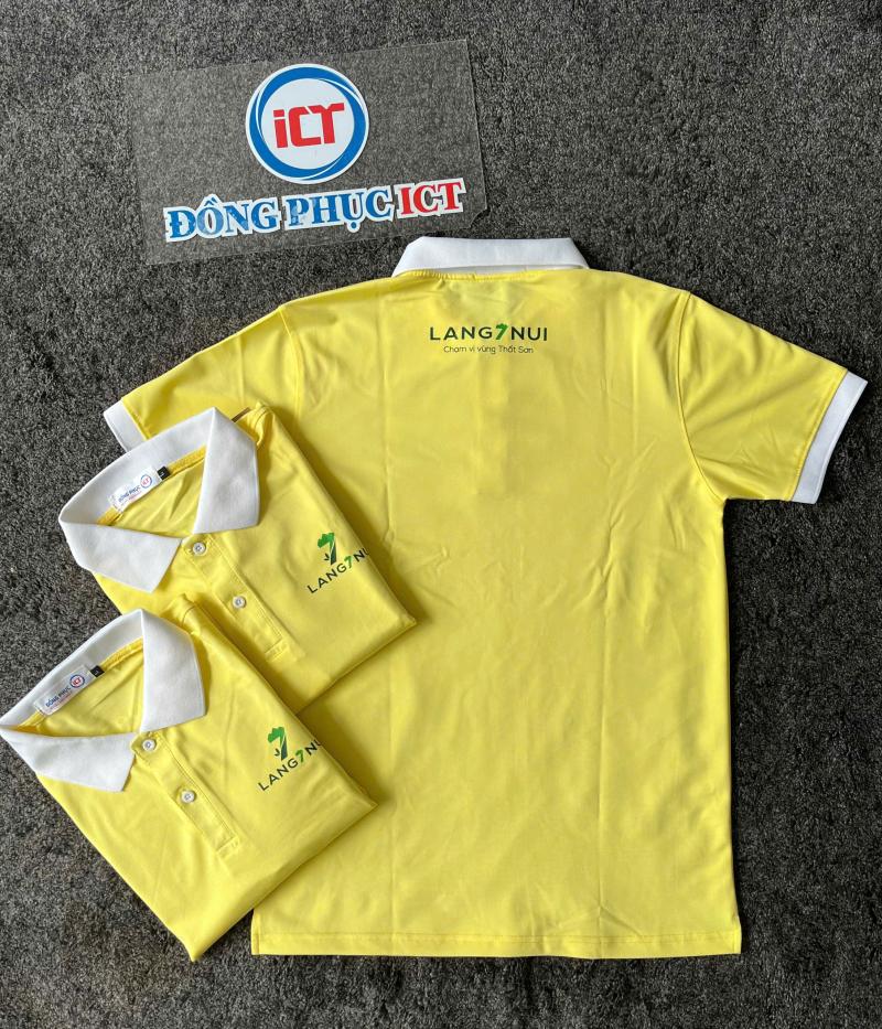 XU HƯỚNG ĐỒNG PHỤC POLO VÀNG PASTEL - CÙNG KHÁM PHÁ CHI TIẾT MẪU ÁO LÀNG 7 NÚI