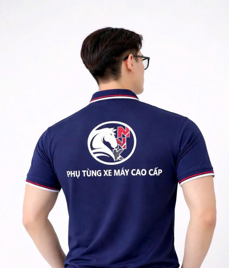 Khánh Phát Luxury Uniform – Đồng Phục Polo Xanh Đen Sang Trọng, Chuẩn Thương Hiệu