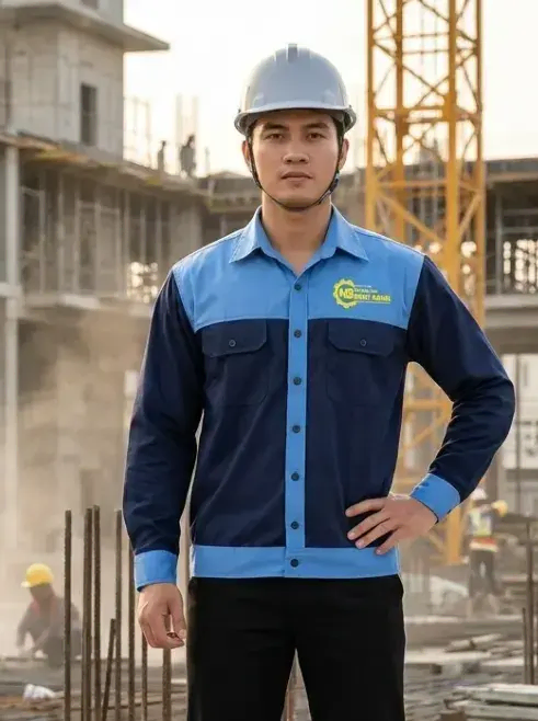 Áo Bảo hộ lao động - Điện lạnh Ninh Sang