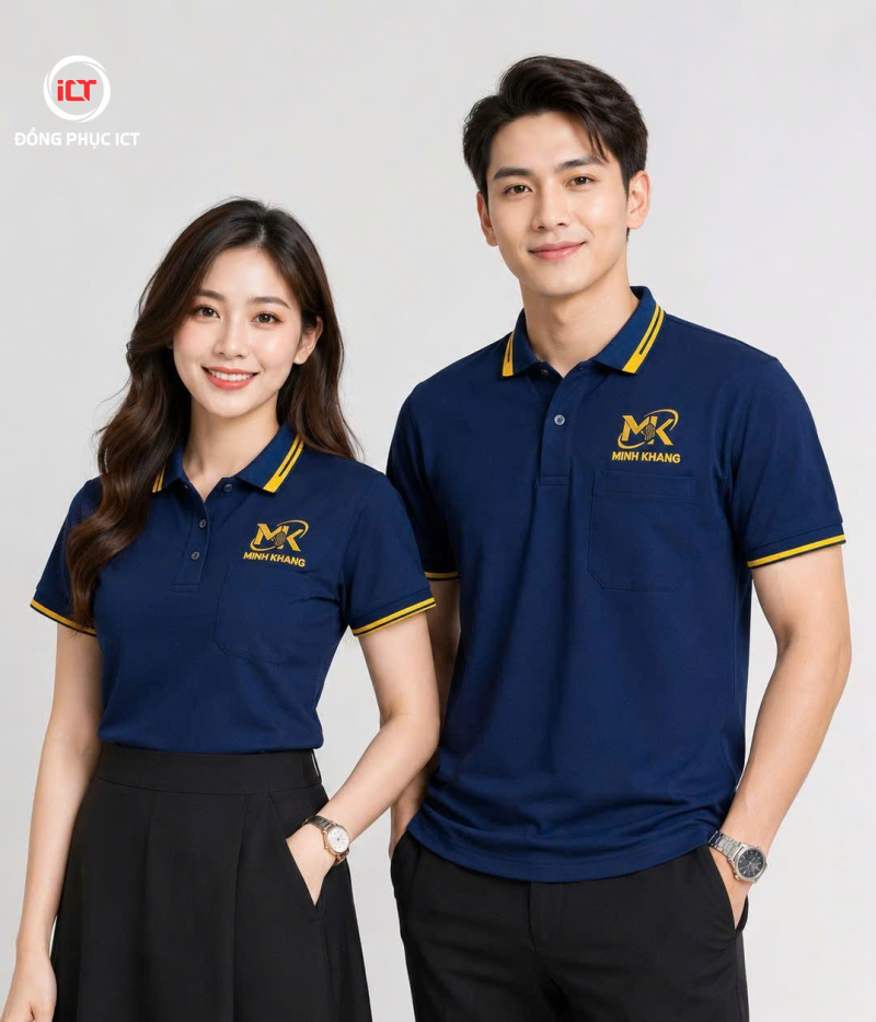 ÁO ĐỒNG PHỤC ĐIỆN LẠNH ĐẸP – MAY IN LOGO THEO YÊU CẦU GIÁ XƯỞNG