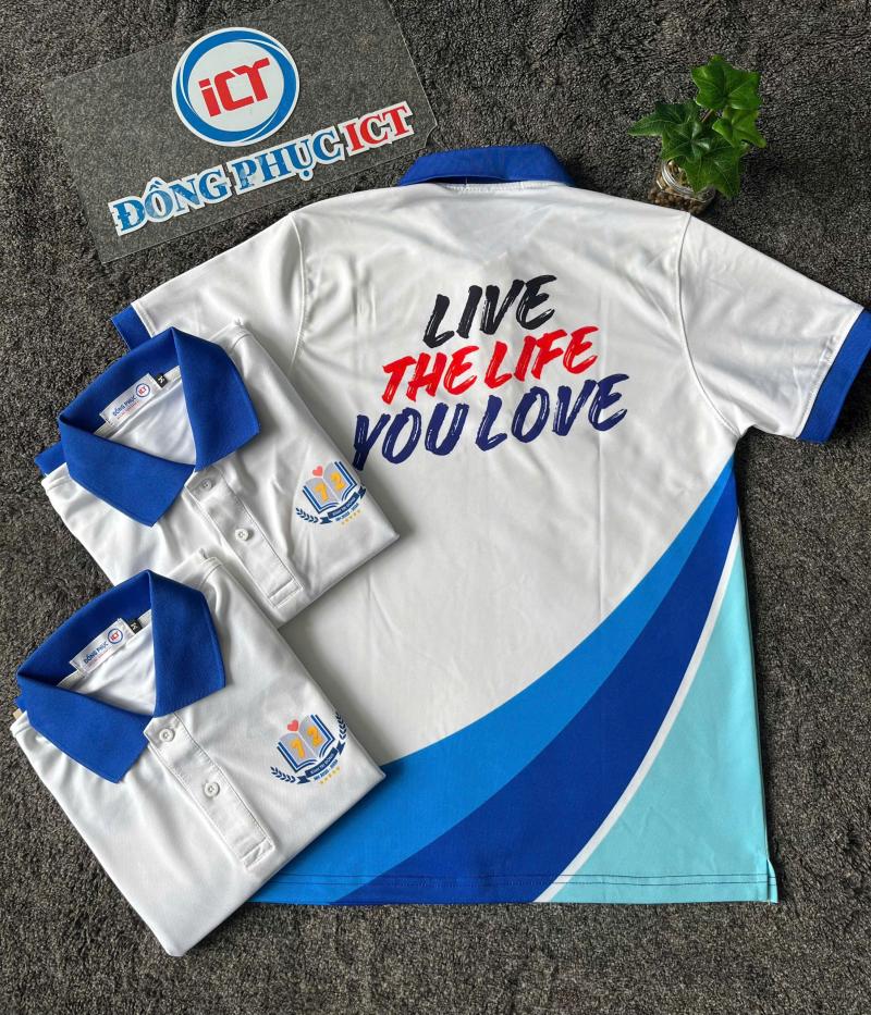 Áo Lớp Xuân Tình Nguyện – Mẫu In Chuyển Nhiệt Thân Áo Nổi Bật Cho Lễ Hội Xuân