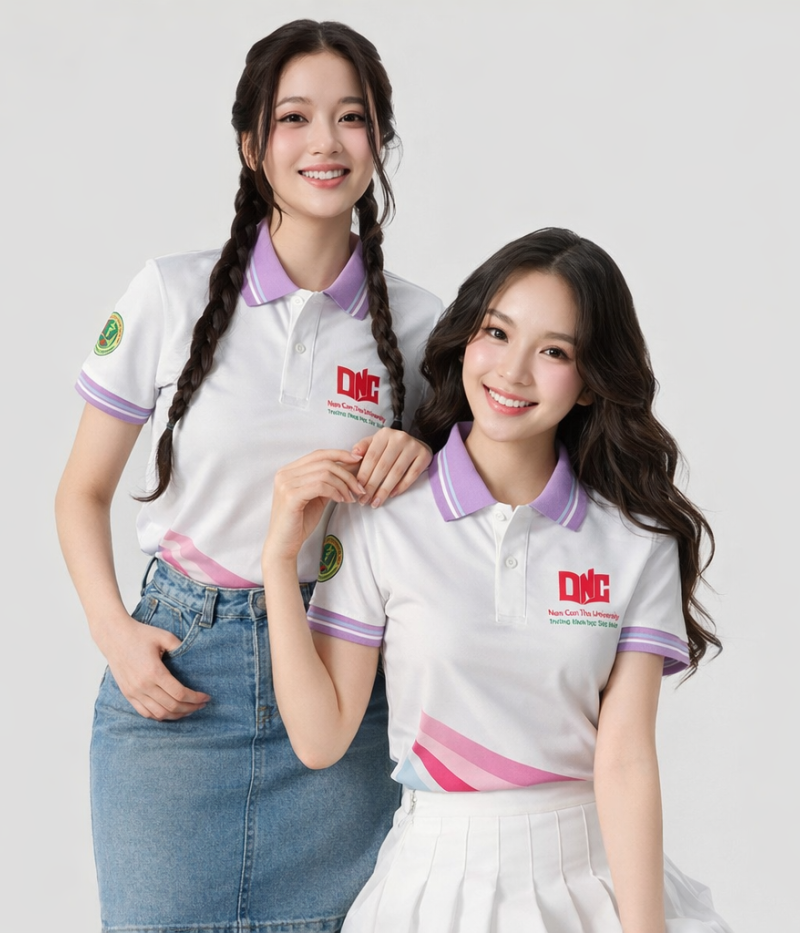 Áo Polo Đồng Phục Đoàn Khoa Y – Cá Sấu Poly Thoáng Mát, In Nhiệt Sắc Nét