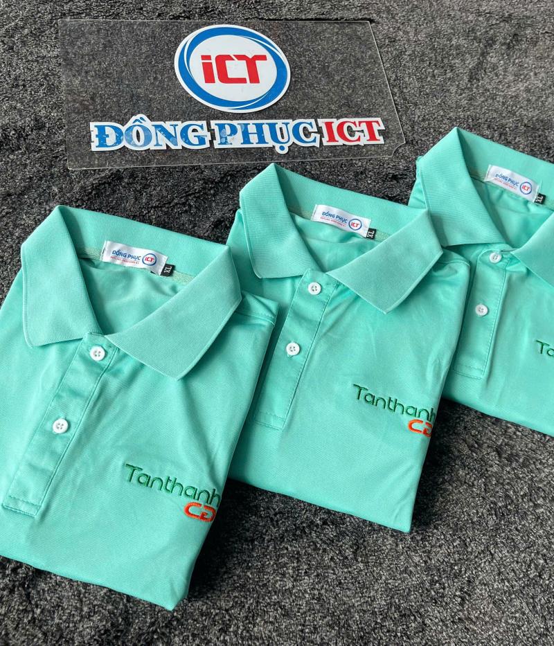 Áo Polo Đồng Phục Tân Thành CĐ Xanh Ngọc – Tươi Mới, Chuyên Nghiệp Và Nổi Bật