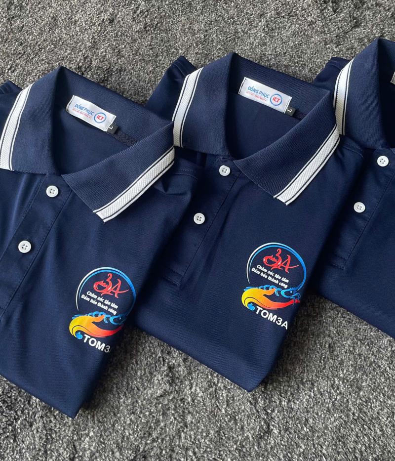 ÁO POLO ĐỒNG PHỤC TOM3A  – Giải pháp đồng phục bền đẹp cho doanh nghiệp hiện đại