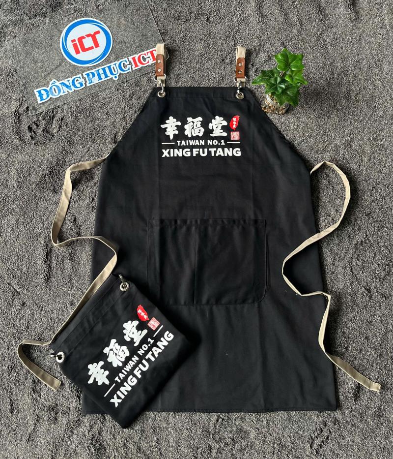 Cửa hàng đồng phục uy tín - Mẫu tạp dề chất lượng cao dành cho ngành F&B