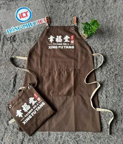 Mẫu tạp dề chất lượng cao dành cho ngành F&B