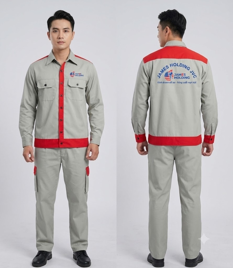 Đồng Phục Bảo Hộ Lao Động Công Ty JAMES HOLDING