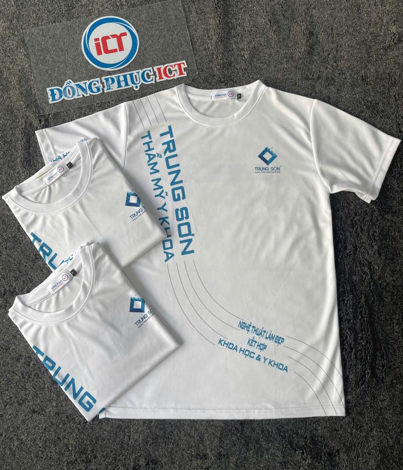 ĐỒNG PHỤC ĐẸP - CHI PHÍ MỀM - ĐỘ BỀN CAO: MẪU ĐỒNG PHỤC CỔ TRÒN IN TÊN THƯƠNG HIỆU