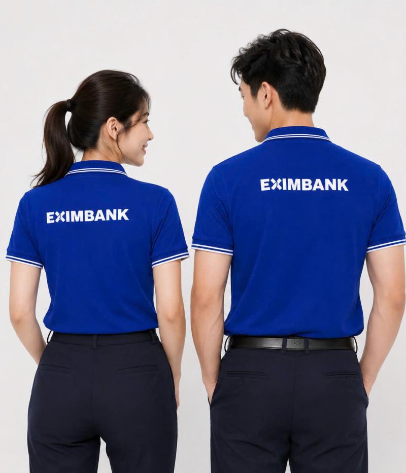 ĐỒNG PHỤC DOANH NGHIỆP MAY IN THEO YÊU CẦU | NGÂN HÀNG EXIMBANK