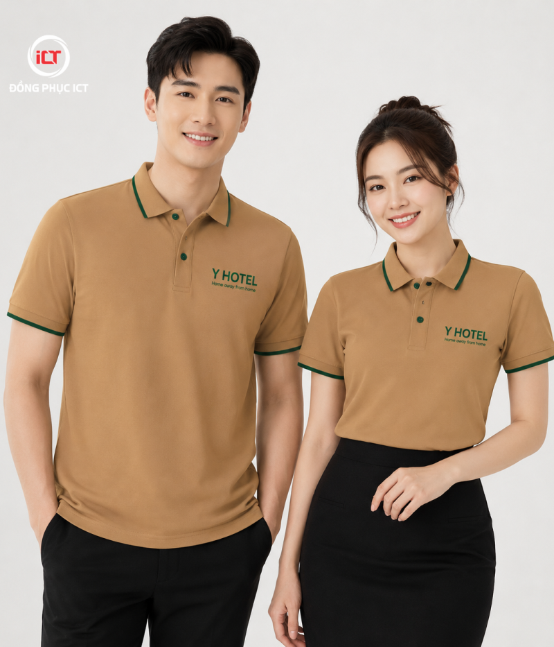 ĐỒNG PHỤC KHÁCH SẠN MAY THEO YÊU CẦU – THIẾT KẾ SANG TRỌNG, IN LOGO CHUYÊN NGHIỆP GIÁ XƯỞNG
