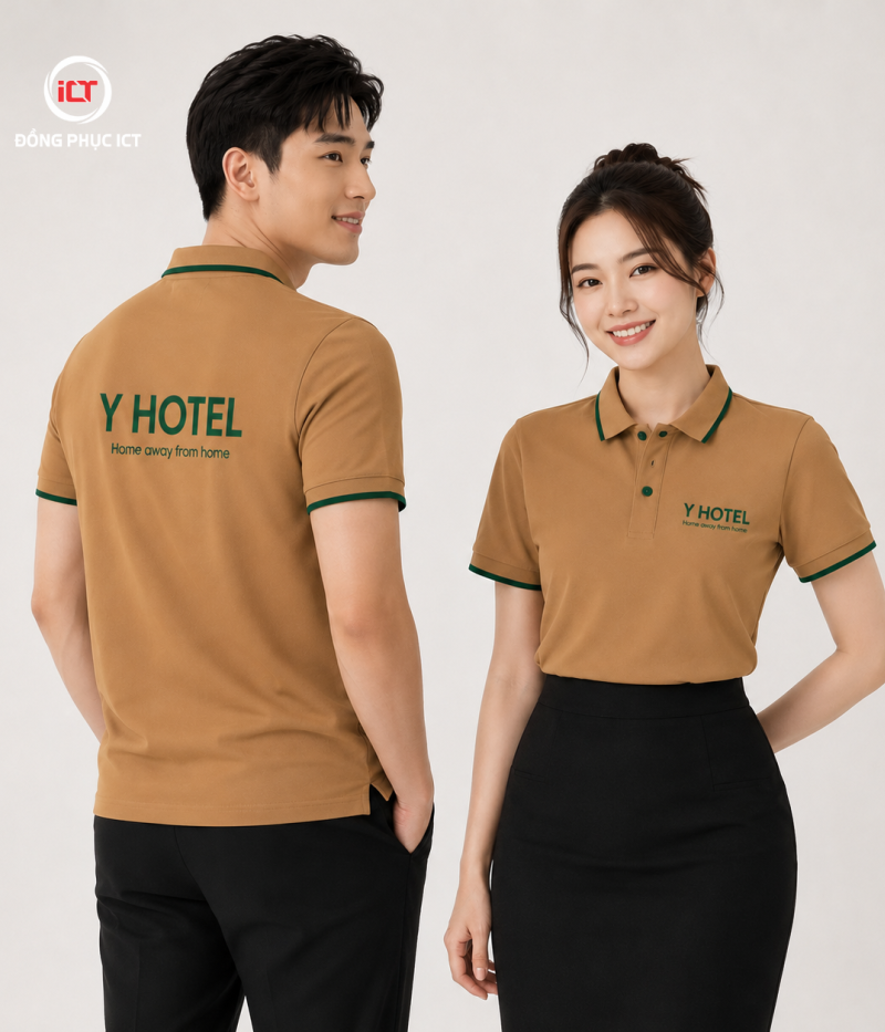ĐỒNG PHỤC KHÁCH SẠN MAY THEO YÊU CẦU – THIẾT KẾ SANG TRỌNG, IN LOGO CHUYÊN NGHIỆP GIÁ XƯỞNG