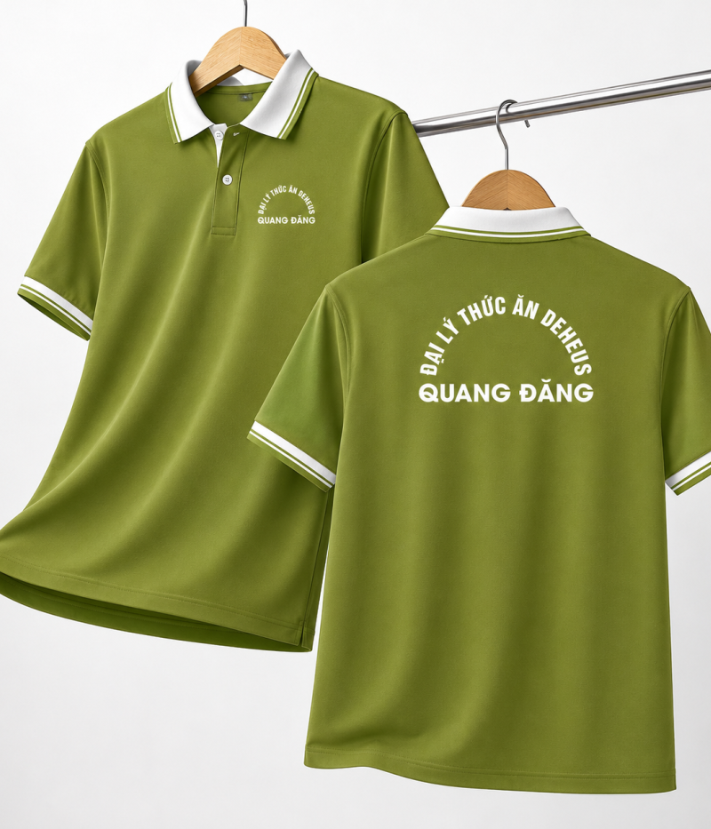 Đồng Phục Đại Lý Phân Phối Thức Ăn Chăn Nuôi – Thiết Kế Theo Logo Chuyên Nghiệp