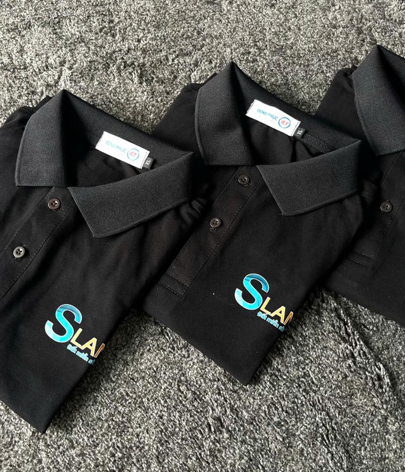 Đồng Phục Polo SLand - Chất Liệu Cá Sấu Cotton 100% Cao Cấp