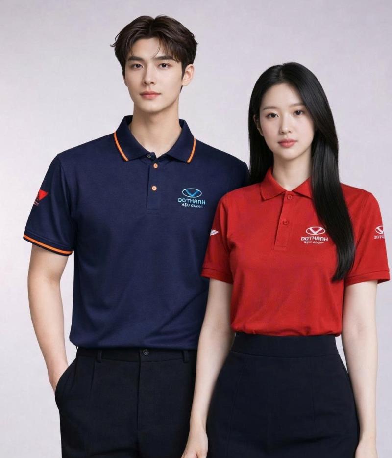 Đồng Phục Polo Thêu Logo Chất Lượng, Uy Tín, Cao Cấp Tại Cần Thơ - Mẫu Đồng Phục DOTHANH HẬU GIANG