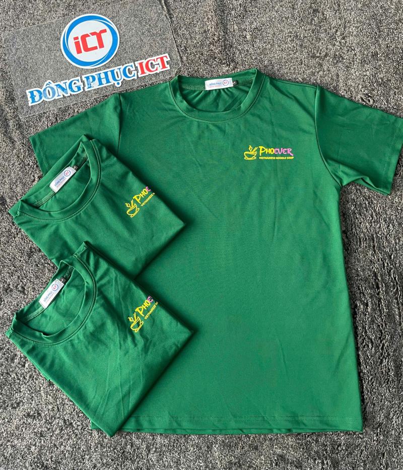 Đồng Phục Quán Ăn Tone Xanh Lá: Năng Động, Thoải Mái, Bền Đẹp