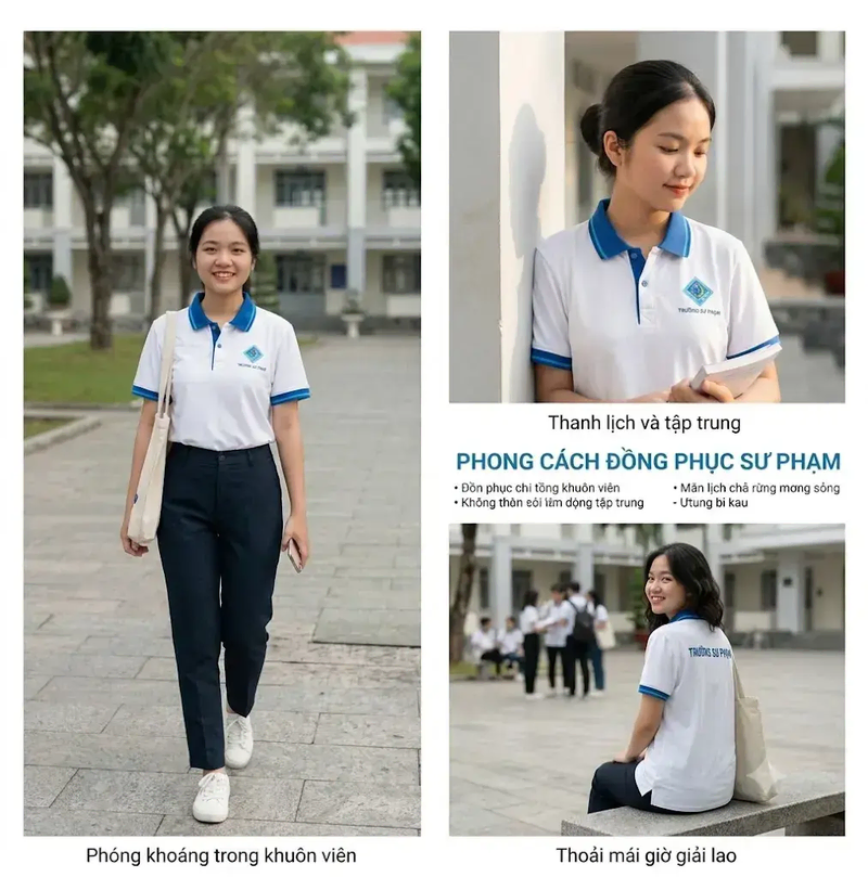 Đồng phục Trường Đại Học Sư Phạm Cần Thơ
