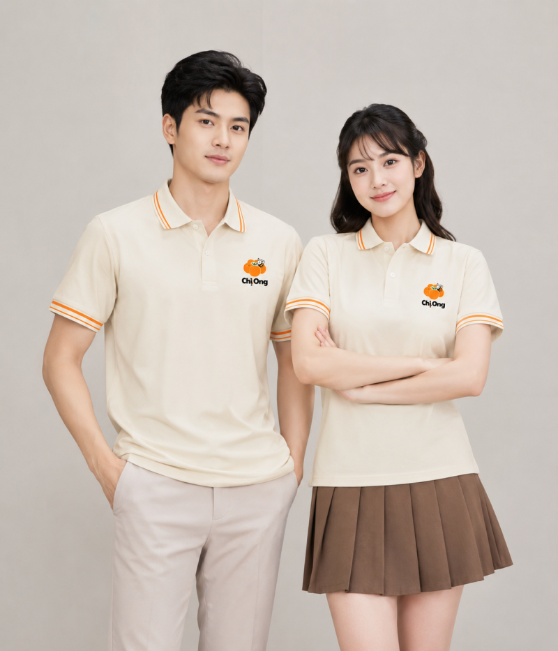 MẪU ÁO ĐỒNG PHỤC CỬA HÀNG BÁN LẺ ĐẸP – THIẾT KẾ RIÊNG CHO SHOP HOA & TRÁI CÂY