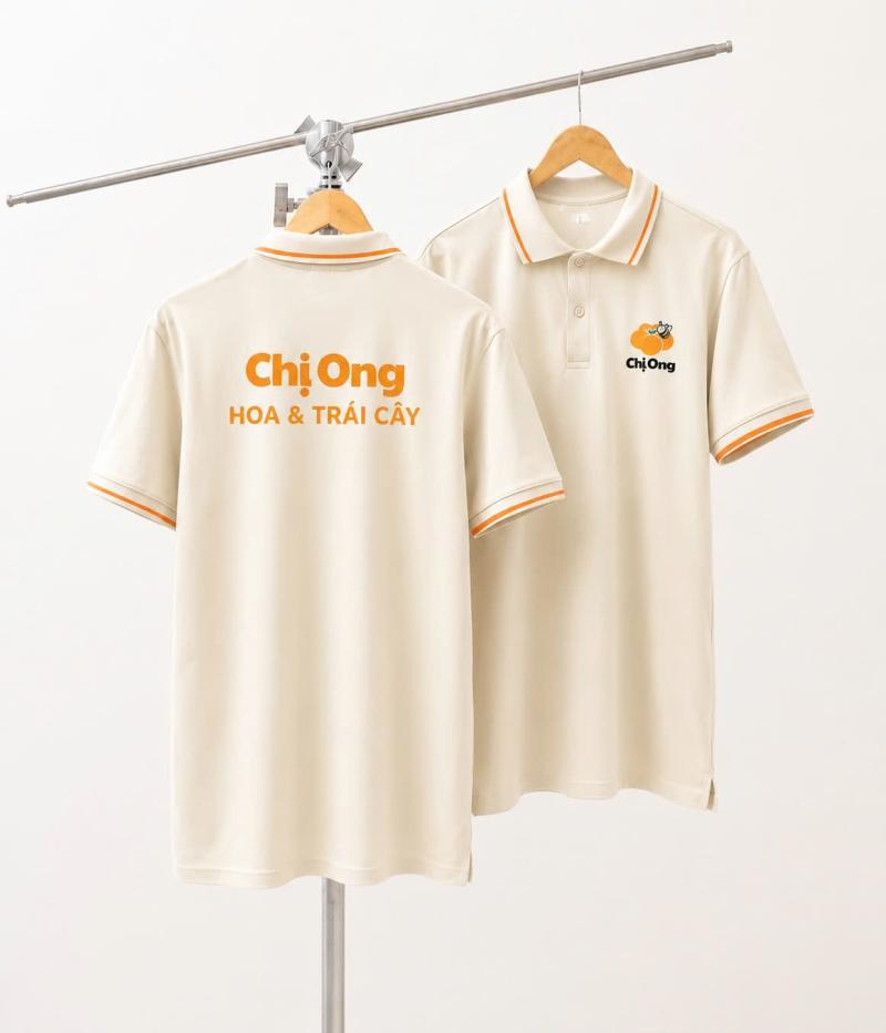 MẪU ÁO ĐỒNG PHỤC CỬA HÀNG BÁN LẺ ĐẸP – THIẾT KẾ RIÊNG CHO SHOP HOA & TRÁI CÂY