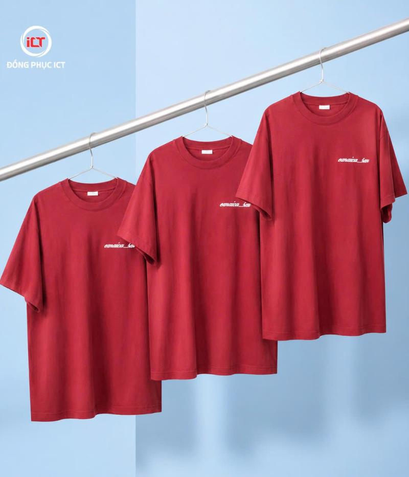 MẪU ÁO CỔ TRÒN NHÓM ĐẸP – VẢI COTTON 100%, IN NHANH THEO YÊU CẦU