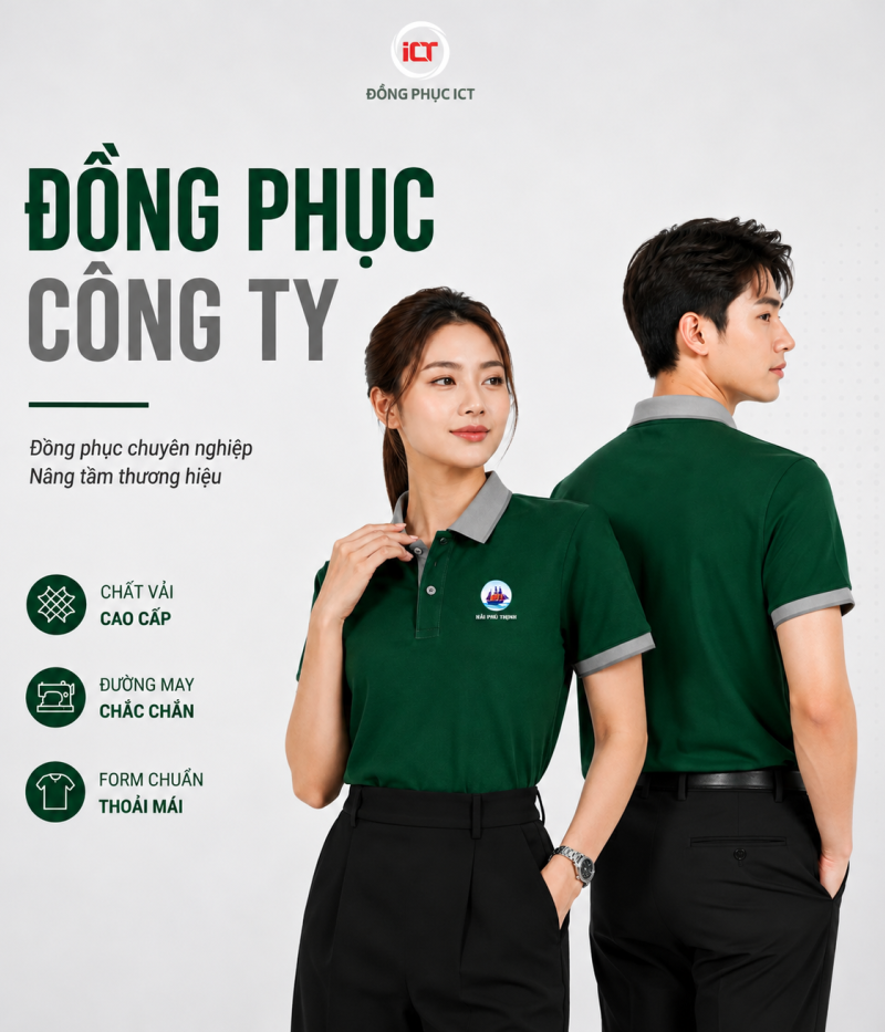 Mẫu Áo Đồng Phục Công Ty Đẹp – May/ In Theo Yêu Cầu Giá Xưởng