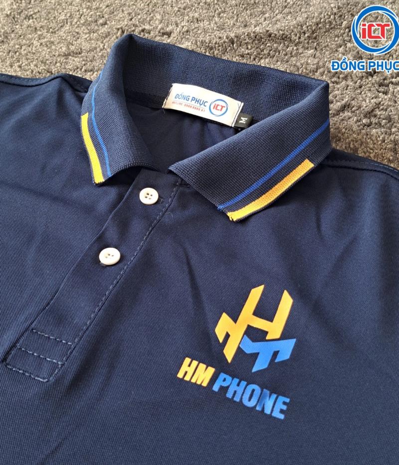 Mẫu áo đồng phục polo - HM Phone