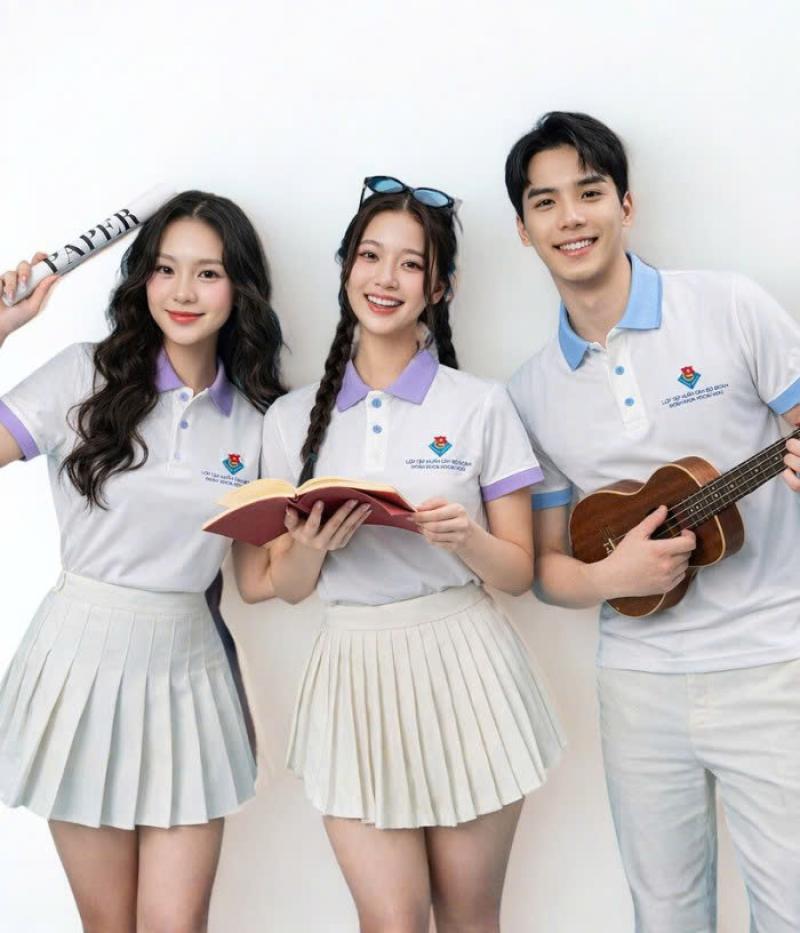 Mẫu Áo Nhóm - Áo Lớp Hội Chợ Xuân, Hội Trại 26/3 | Đẹp, Giá Mềm, Uy Tính 