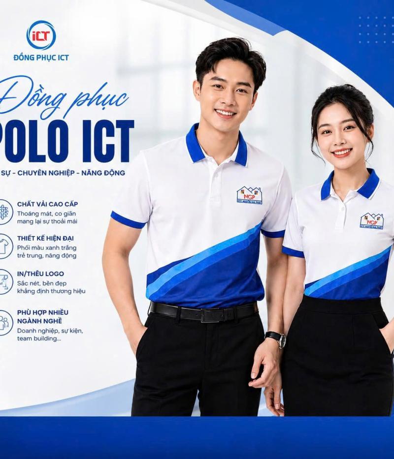 MẪU ÁO POLO ĐỒNG PHỤC CÔNG TY XÂY DỰNG – IN FULL HỌA TIẾT 2 THÂN, THIẾT KẾ THEO YÊU CẦU