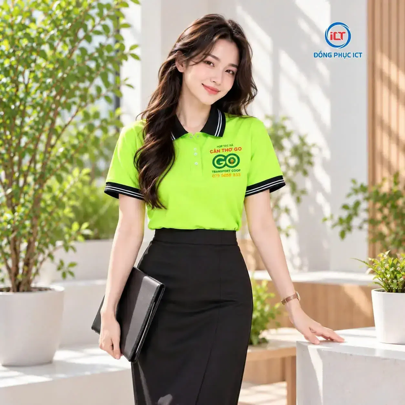 Mẫu Áo Polo Đồng Phục Doanh Nghiệp Đẹp, May Theo Yêu Cầu