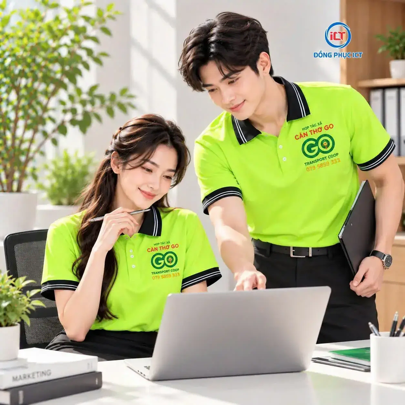 Mẫu Áo Polo Đồng Phục Doanh Nghiệp Đẹp, May Theo Yêu Cầu