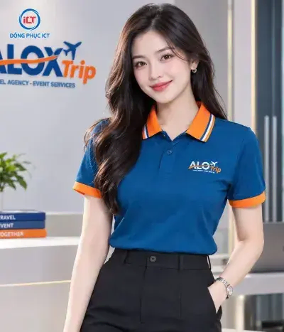 Mẫu Áo Polo Đồng Phục Du Lịch, Lữ Hành Đẹp – Thiết Kế Năng Động, Chuyên Nghiệp