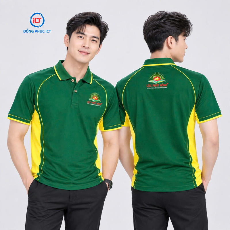 Mẫu Áo Polo Đồng Phục Ngành Nông Nghiệp Đẹp, Chuyên Nghiệp