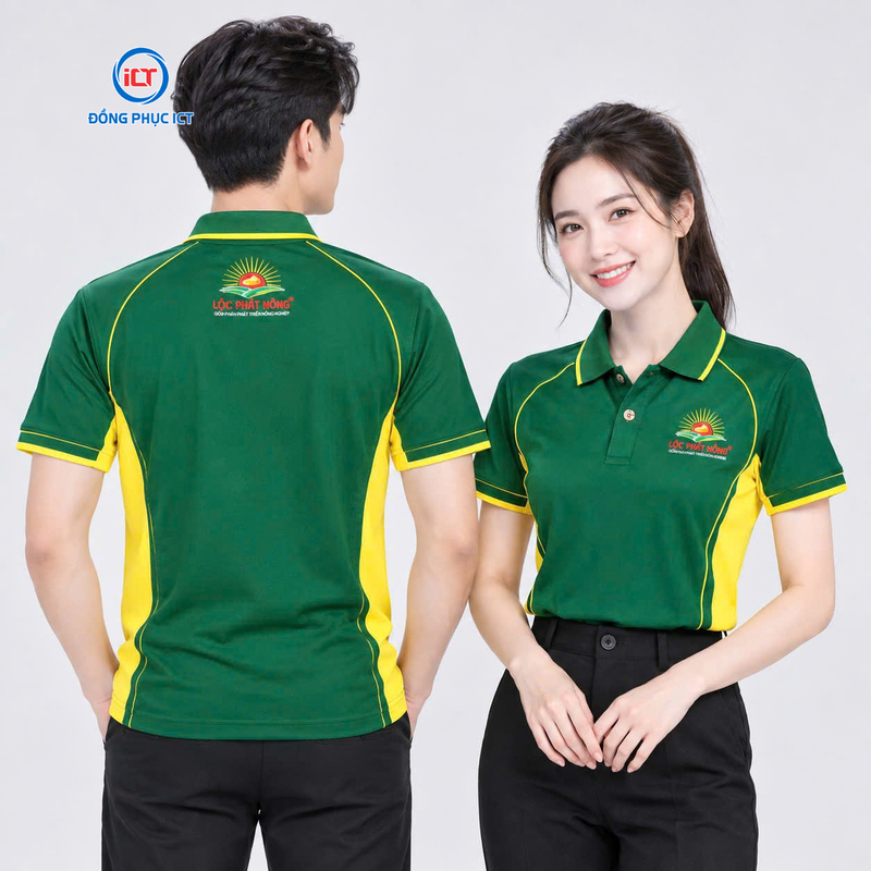 Mẫu Áo Polo Đồng Phục Ngành Nông Nghiệp Đẹp, Chuyên Nghiệp