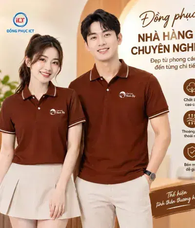Mẫu Áo Polo Đồng Phục Nhà Hàng, Quán Ăn Đẹp – May Theo Yêu Cầu
