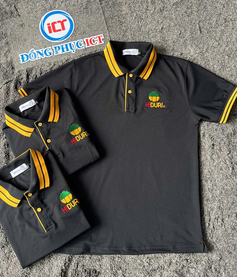 Mẫu Áo Polo Hi Duri Đẹp – Form Chuẩn, Chất Vải Cá Sấu Poly Thoáng Mát