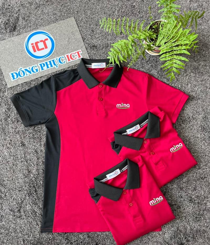 Mẫu áo thun đồng phục MINA