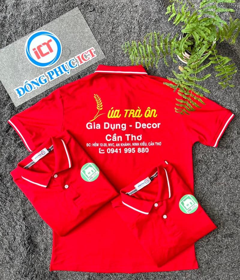 Mẫu áo thun polo - Cửa hàng decor Lúa Trà Ôn
