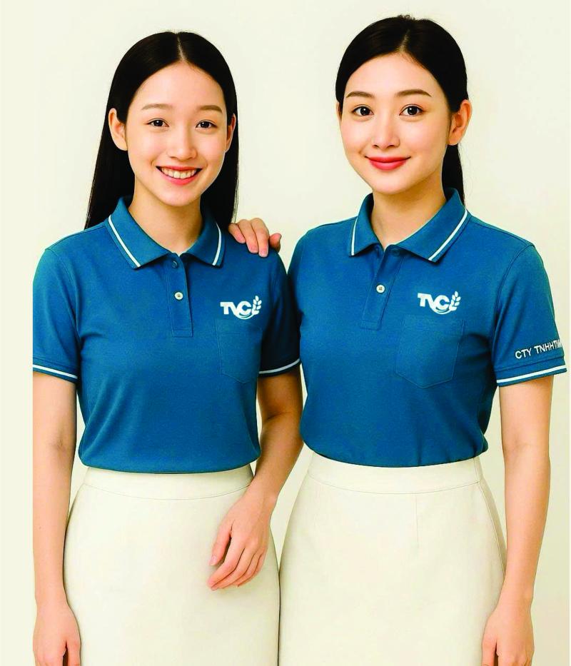 Mẫu đồng phục Công ty TVC