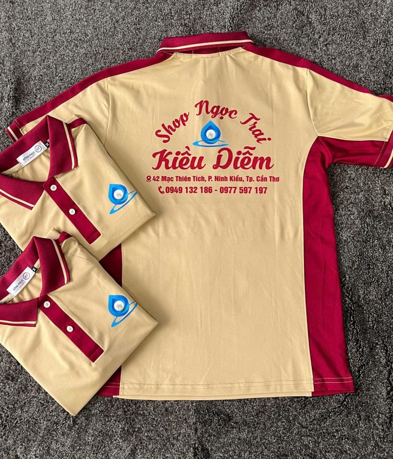 Mẫu Đồng Phục Shop Ngọc Trai Kiều Diễm