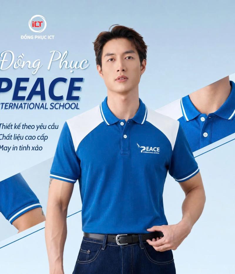MAY ÁO POLO ĐỒNG PHỤC TRƯỜNG HỌC THEO YÊU CẦU – PHỐI MÀU ĐẸP