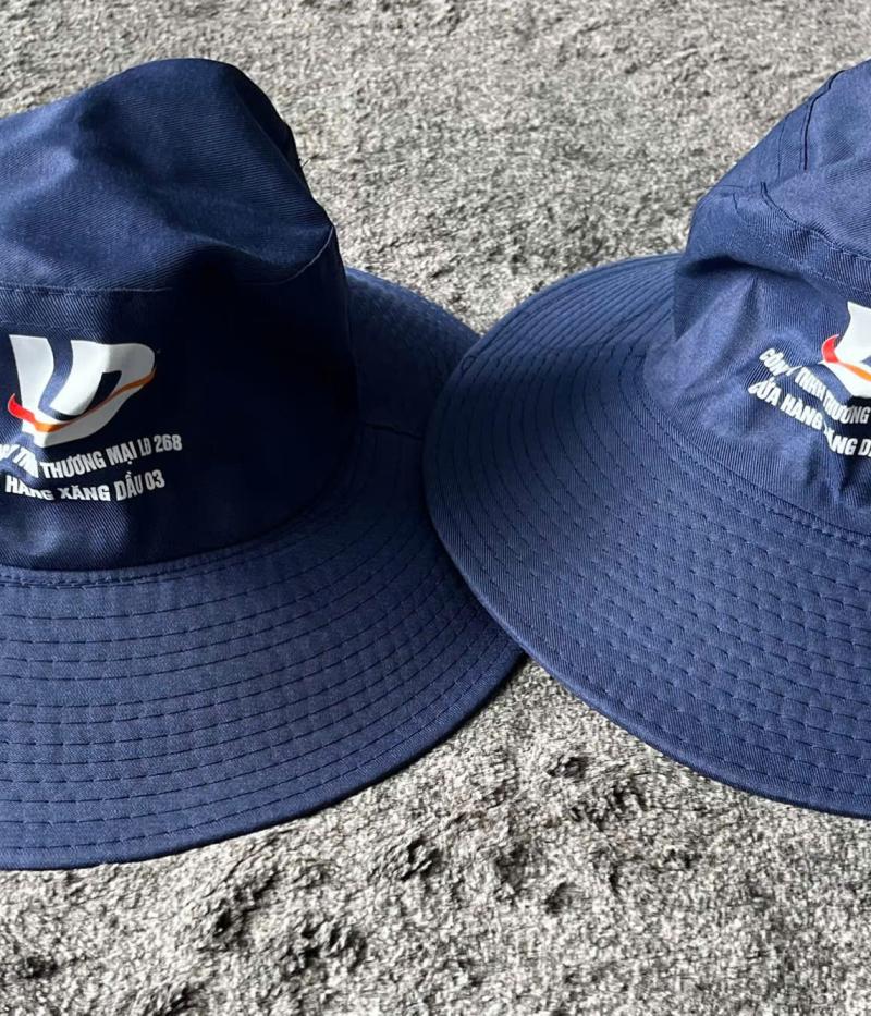 Nón Tai Bèo Đồng Phục Xanh Đen – Bền Đẹp, Chuyên Nghiệp Cho Doanh Nghiệp