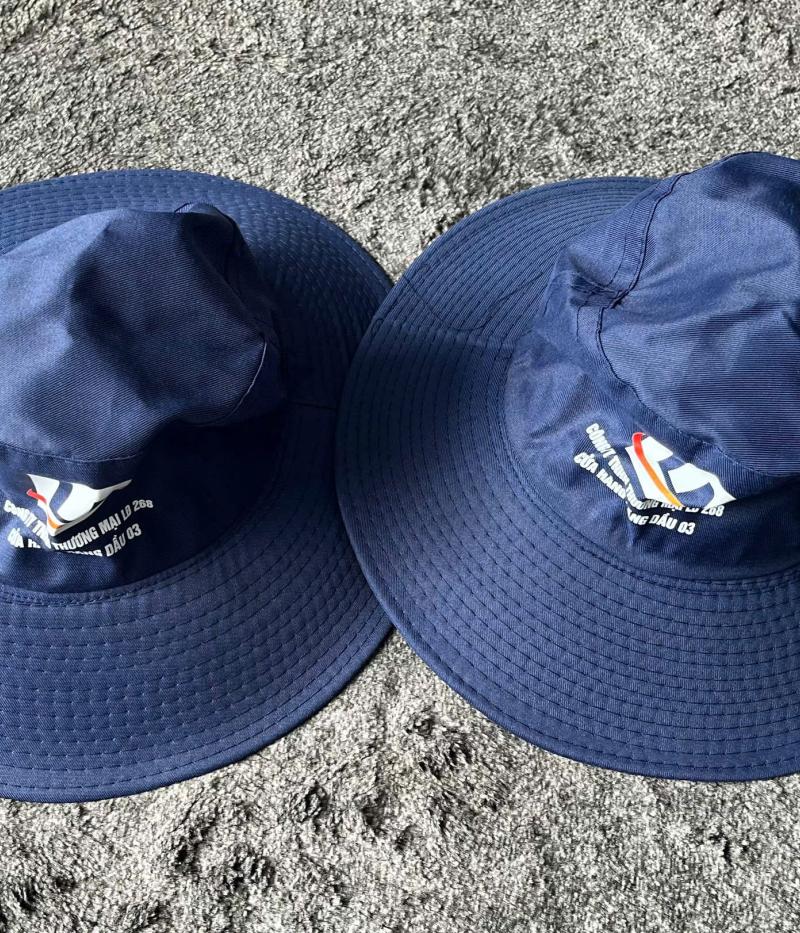 Nón Tai Bèo Đồng Phục Xanh Đen – Bền Đẹp, Chuyên Nghiệp Cho Doanh Nghiệp