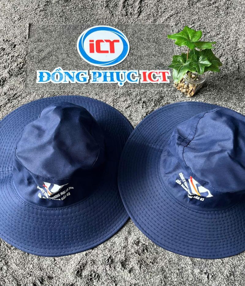 Nón Tai Bèo Đồng Phục Xanh Đen – Bền Đẹp, Chuyên Nghiệp Cho Doanh Nghiệp