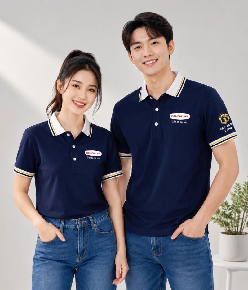 THIẾT KẾ ÁO ĐỒNG PHỤC DAI-ICHI LIFE | MAY ĐỒNG PHỤC DOANH NGHIỆP THEO YÊU CẦU